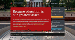 Desktop Screenshot of louisvillefoundation.org